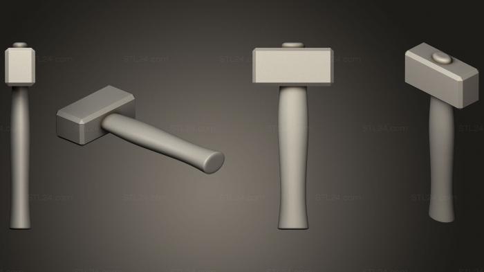 Оружие (Садовые инструменты 01 4, WPN_0046) 3D модель для ЧПУ станка